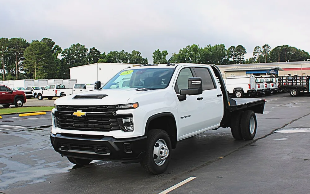 Used Chevrolet 3500 flatbed truck for sale at T&B Auto Sales in Bryant, Arkansas
