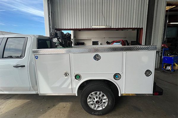 storage service body installed